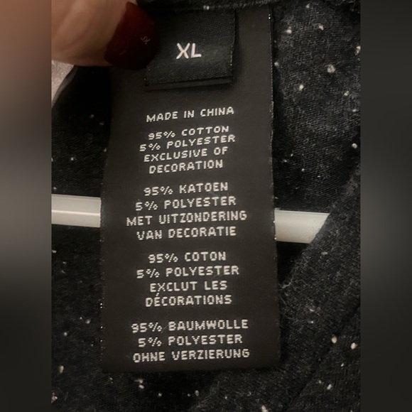 Harley-Davidson Speckled Black T-Shirt - Picture 3 of 4